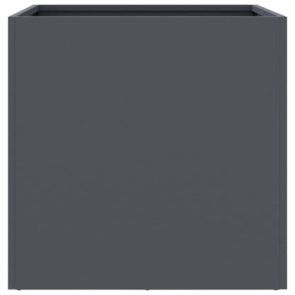 Planter Anthracite 42x40x39 cm Steel