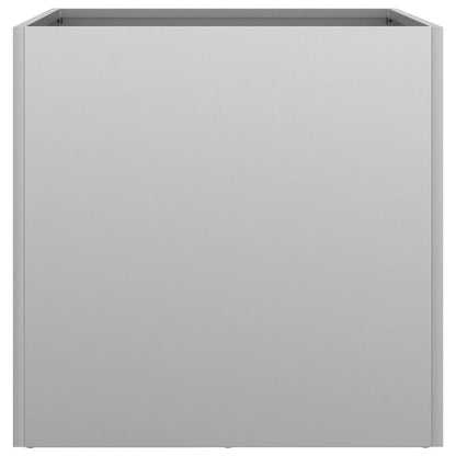Planter Silver 42x40x39 cm Galvanised Steel