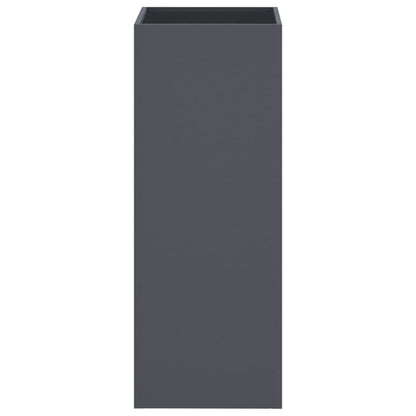 Planter Anthracite 32x29x75 cm Steel
