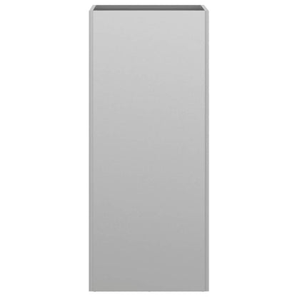 Planter Silver 32x29x75 cm Galvanised Steel