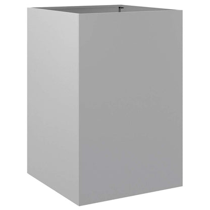 Planter Silver 52x48x75 cm Galvanised Steel