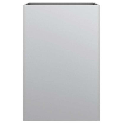 Planter Silver 52x48x75 cm Galvanised Steel