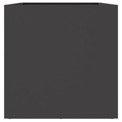 Planter Black 62x30x29 cm Steel