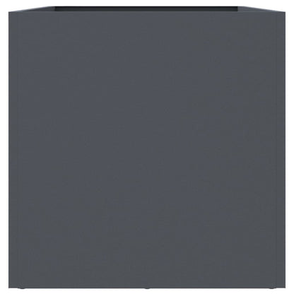 Planter Anthracite 62x30x29 cm Steel