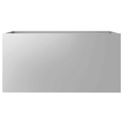 Planter Silver 62x30x29 cm Galvanised Steel