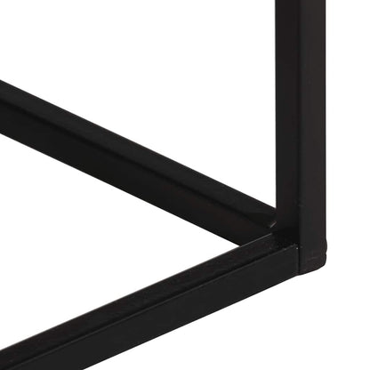 Console Table 110x30x75 cm Solid Wood Reclaimed and Iron