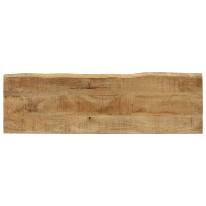 Bench with Live Edge 105 cm Solid Wood Mango