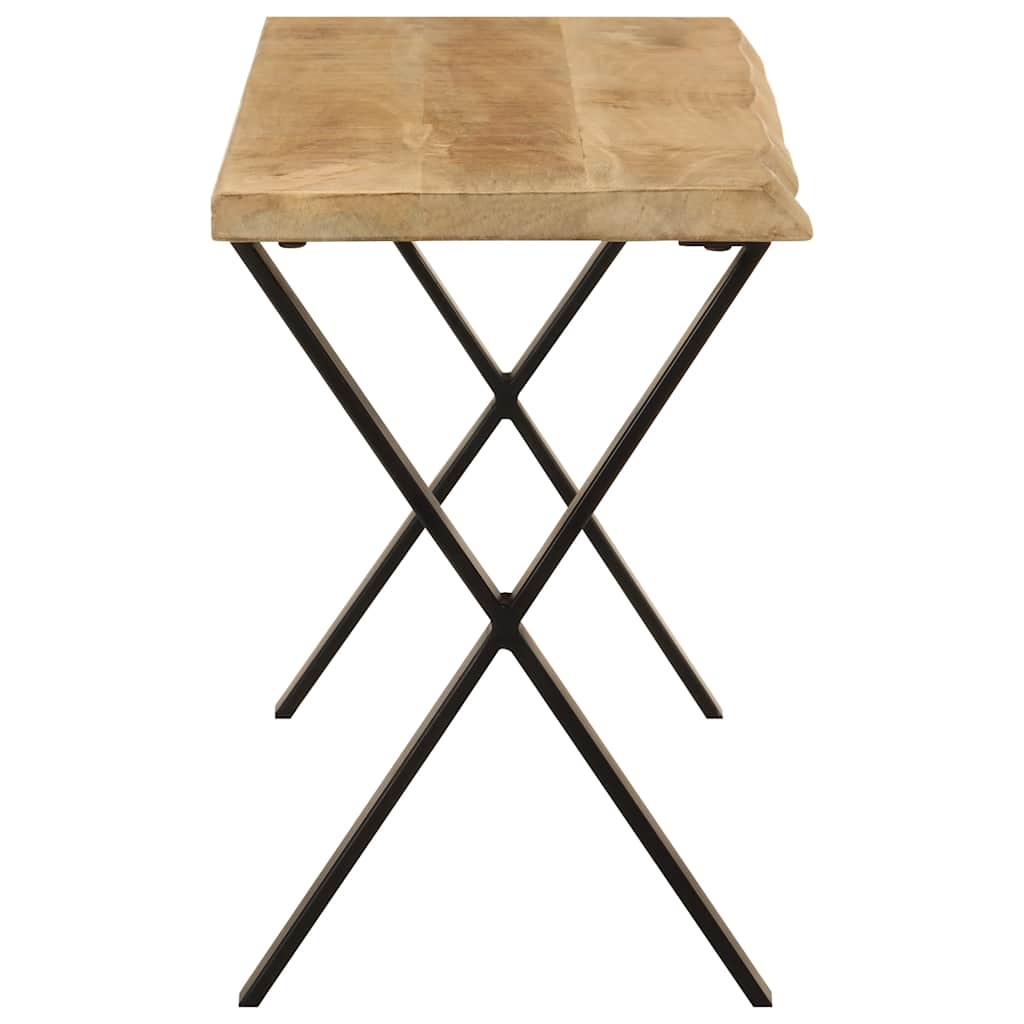 Bench with Live Edge 105 cm Solid Wood Mango