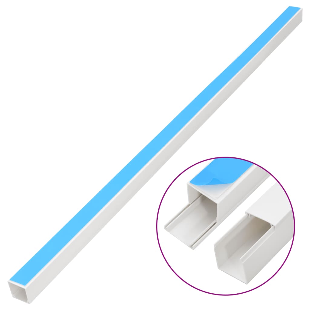 Cable Trunking Self-Adhesive 33x33 mm 10 m PVC