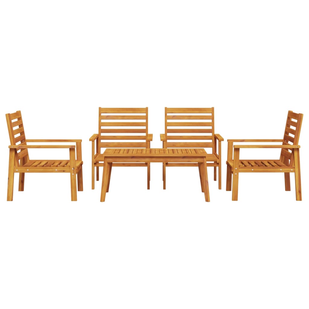 Garden Lounge Set | Natural Wood | Solid Acacia wood | Standard | Durable