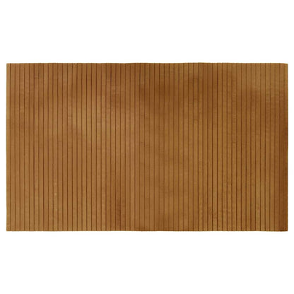 Rug Rectangular Brown 60x100 cm Bamboo