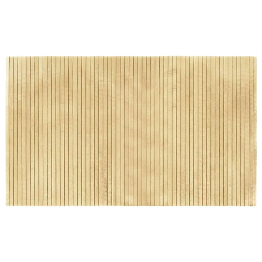Rug Rectangular Light Nature 60x100 cm Bamboo