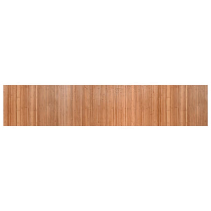 Rug Rectangular Nature 60x300 cm Bamboo