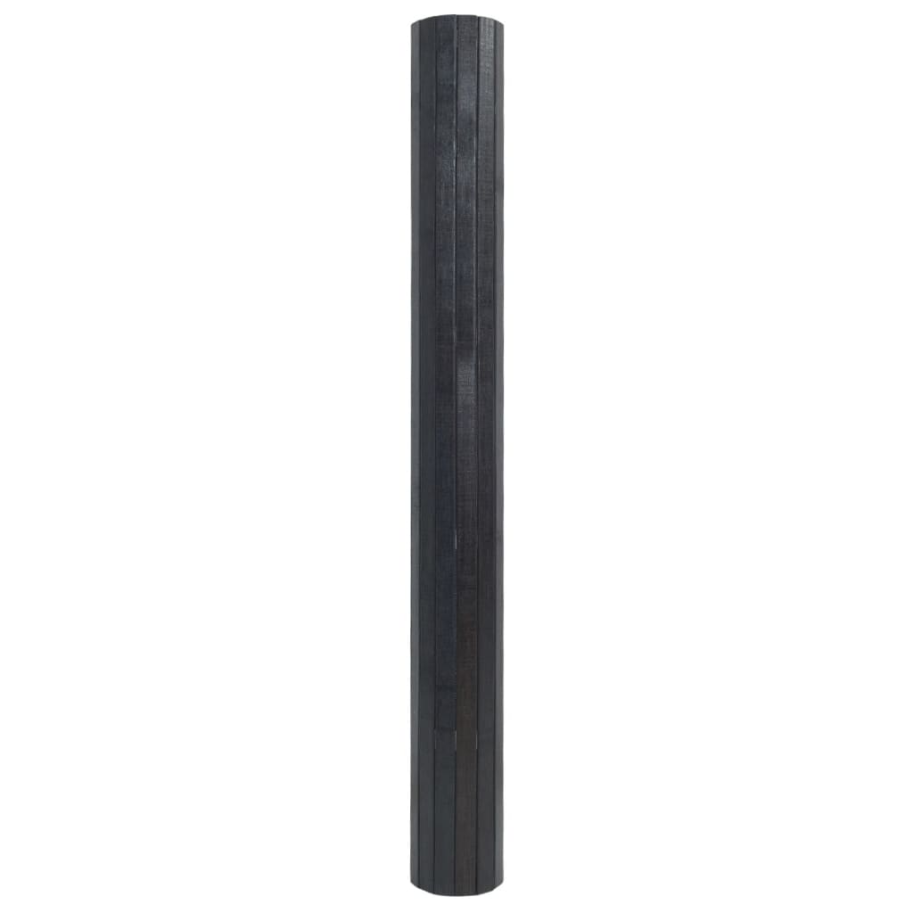 Rug Rectangular Grey 60x300 cm Bamboo
