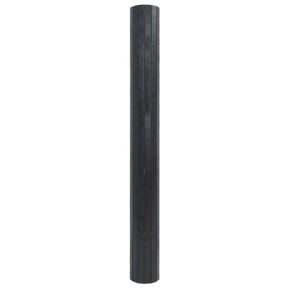 Rug Rectangular Grey 70x100 cm Bamboo