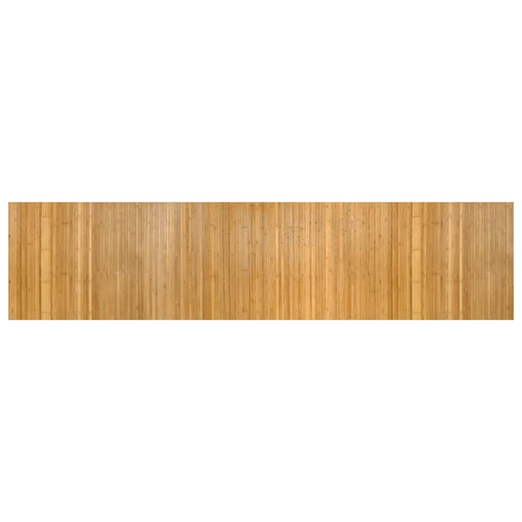 Rug Rectangular Natural 70x300 cm Bamboo