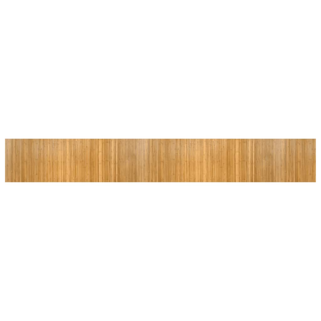 Rug Rectangular Nature 70x500 cm Bamboo