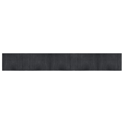Rug Rectangular Grey 70x500 cm Bamboo