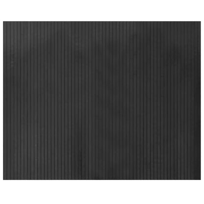 Rug Rectangular Grey 80x100 cm Bamboo