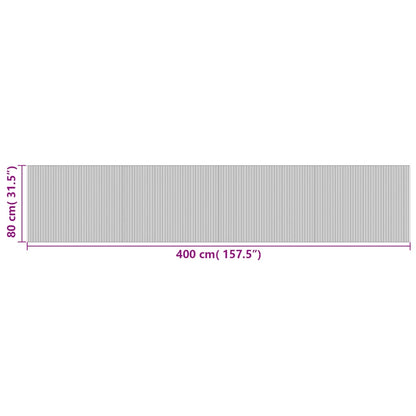 Rug | Black | Bamboo, Polypropylene | Large | Rug | Rectangular | Modern