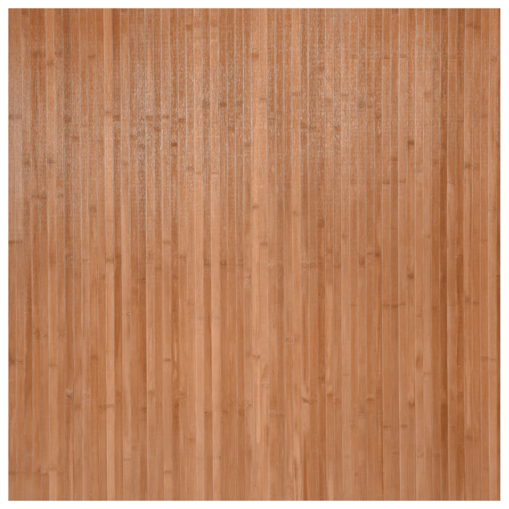 Rug Square Nature 100x100 cm Bamboo