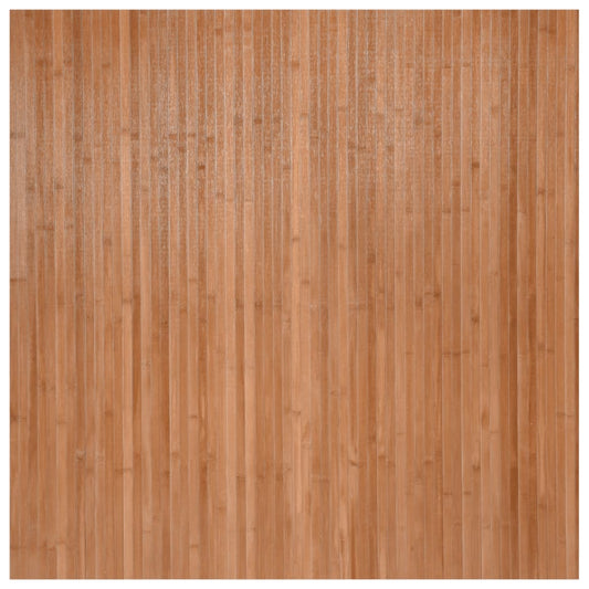 Rug Square Nature 100x100 cm Bamboo