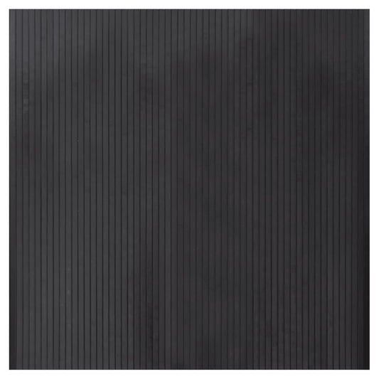 Rug Square Grey 100x100 cm Bamboo