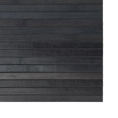 Rug Square Grey 100x100 cm Bamboo