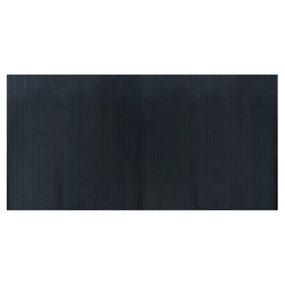 Rug Rectangular Grey 100x200 cm Bamboo