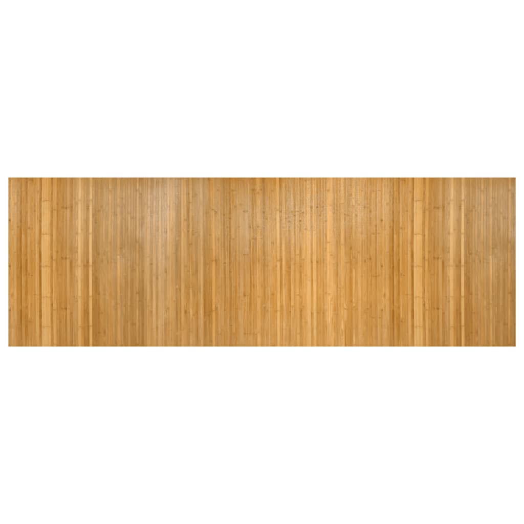Rug Rectangular Nature 100x300 cm Bamboo