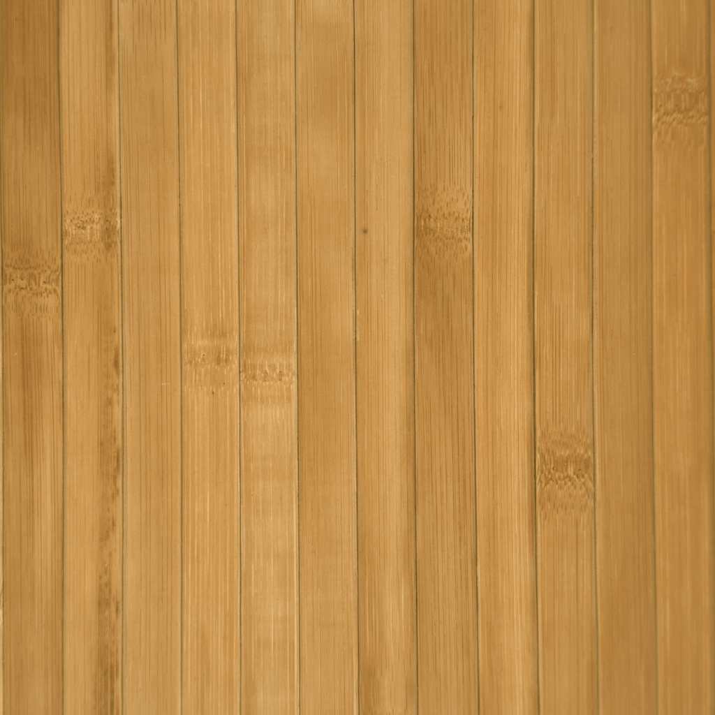 Rug Rectangular Natural 100x400 cm Bamboo
