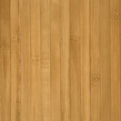Rug Rectangular Natural 100x400 cm Bamboo