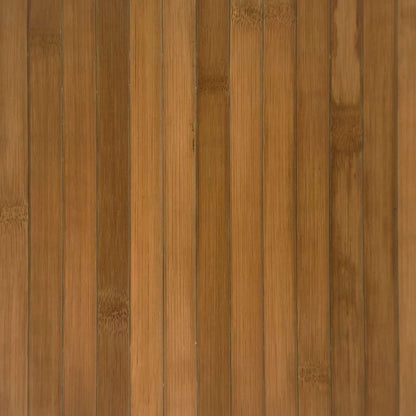 Rug Rectangular Brown 100x500 cm Bamboo