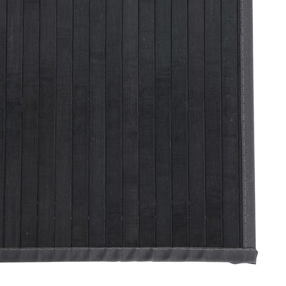 Rug Rectangular Grey60x200 cm Bamboo
