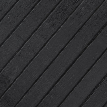 Rug Rectangular Grey60x200 cm Bamboo