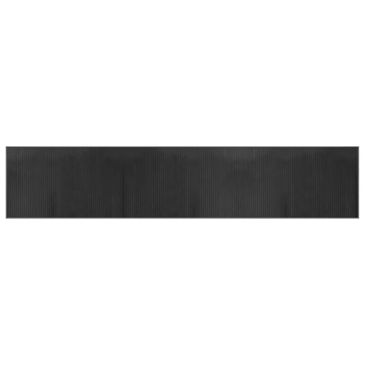 Rug Rectangular Grey60x300 cm Bamboo