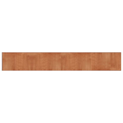 Rug Rectangular Brown60x400 cm Bamboo