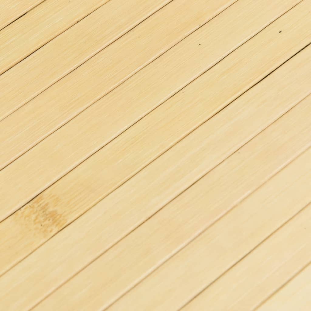 Rug Rectangular Light Natural70x100 cm Bamboo