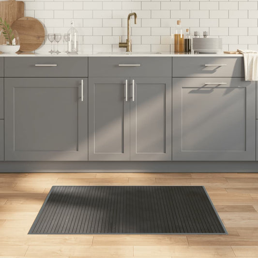 Rug Rectangular Grey70x100 cm Bamboo