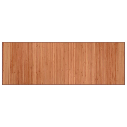 Rug Rectangular Brown70x200 cm Bamboo