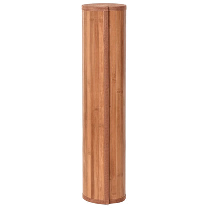 Rug Rectangular Brown70x200 cm Bamboo