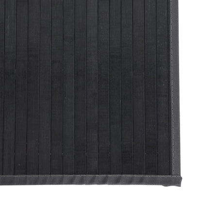 Rug Rectangular Grey70x200 cm Bamboo