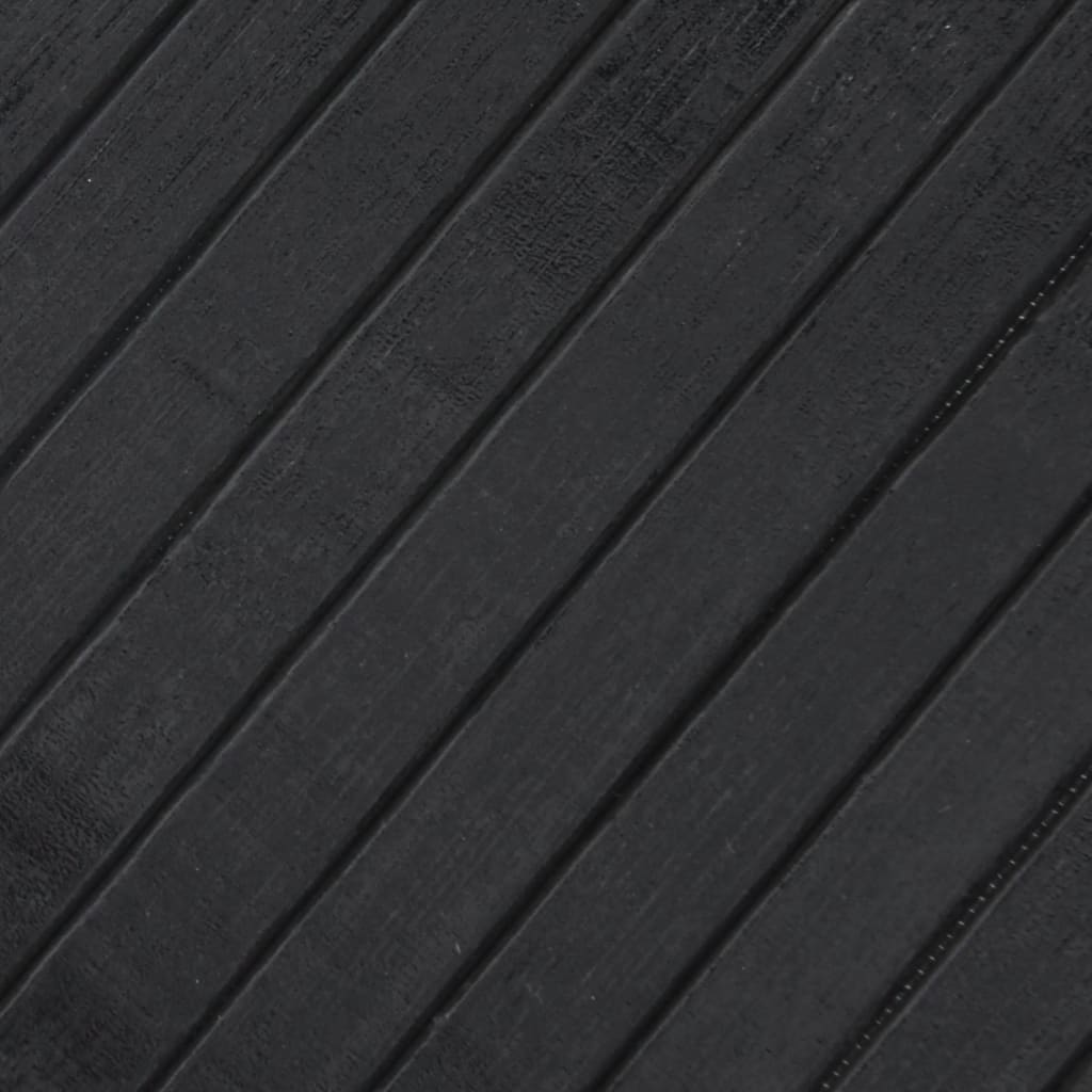 Rug Rectangular Grey70x200 cm Bamboo
