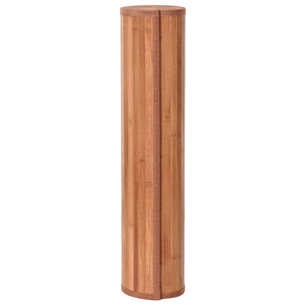 Rug Rectangular Brown70x300 cm Bamboo