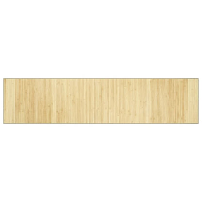 Rug Rectangular Light Natural70x300 cm Bamboo