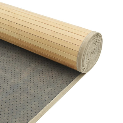 Rug Rectangular Light Natural70x300 cm Bamboo