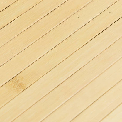 Rug Rectangular Light Natural70x300 cm Bamboo