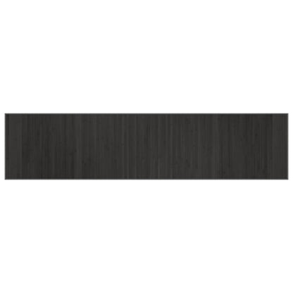 Rug Rectangular Grey70x300 cm Bamboo