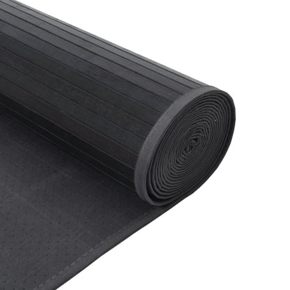 Rug Rectangular Grey70x300 cm Bamboo