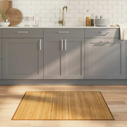 Rug Rectangular Natural80x100 cm Bamboo